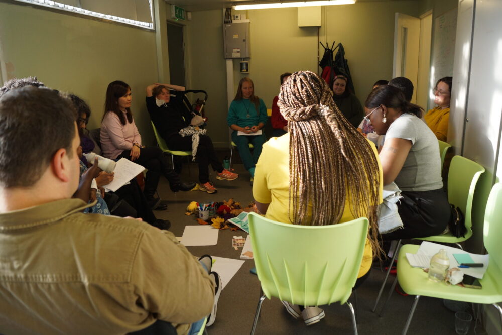 group of partners at the forum in Grassroots